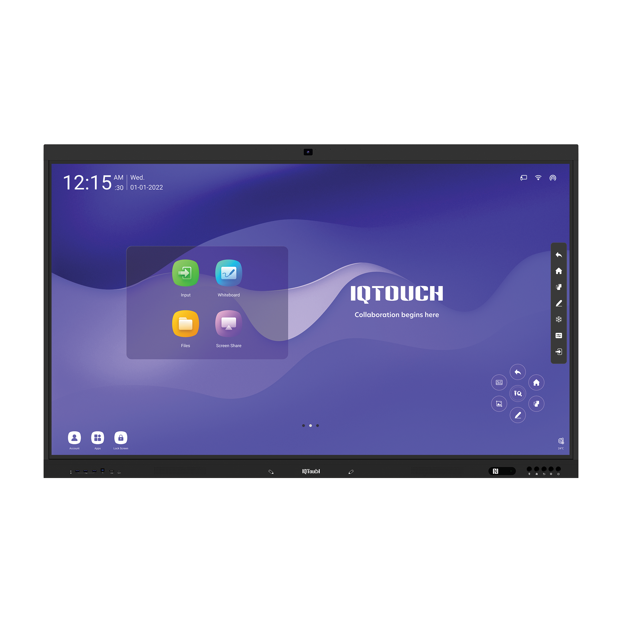 IQTOUCH TE1200 PRO 75"